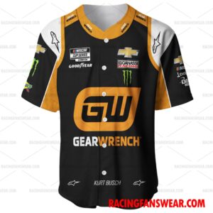 Kurt Busch Nascar Racing 2022 23XI Racing Gearwrench Customize Name and Number Clothes Baseball Jersey Hockey Jersey 1 Nascar store - Loyal fans of Kurt Busch's Men's Baseball Jersey,Women's Baseball Jersey,Kid's Baseball Jersey,Men's Hockey Jerseys,WoMen's Hockey Jerseys,Youth's Hockey Jerseys:vintage nascar racing suit,uniform,apparel,shirts,merch,hoodie,jackets,shorts,sweatshirt,outfits,clothes