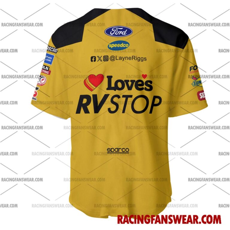 Nascar store - Loyal fans of Layne Riggs's Men's Baseball Jersey,Women's Baseball Jersey,Kid's Baseball Jersey,Men's Hockey Jerseys,WoMen's Hockey Jerseys,Youth's Hockey Jerseys:vintage nascar racing suit,uniform,apparel,shirts,merch,hoodie,jackets,shorts,sweatshirt,outfits,clothes