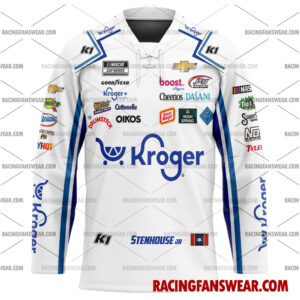 Ricky Stenhouse Jr Nascar Racing 2024 JTG Daugherty Racing Kroger Uniform Apparel Clothes Baseball Jersey Hockey Jersey 3 Nascar store - Loyal fans of Ricky Stenhouse Jr's Men's Baseball Jersey,Women's Baseball Jersey,Kid's Baseball Jersey,Men's Hockey Jerseys,WoMen's Hockey Jerseys,Youth's Hockey Jerseys:vintage nascar racing suit,uniform,apparel,shirts,merch,hoodie,jackets,shorts,sweatshirt,outfits,clothes