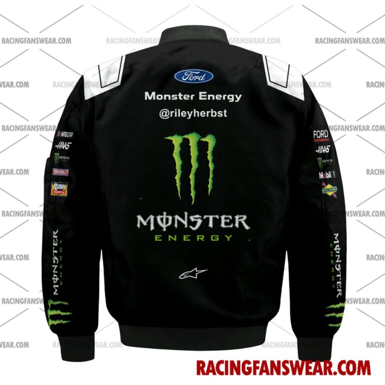 Nascar store - Loyal fans of Riley Herbst's Bomber Jacket,Unisex Thick Coat,Unisex Sleeveless Hoodie,Unisex Hooded T-Shirt,Kid Sleeveless Hoodie,Kid Hooded T-Shirts,Kid Thick Coat:vintage nascar racing suit,uniform,apparel,shirts,merch,hoodie,jackets,shorts,sweatshirt,outfits,clothes