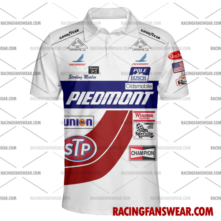 Nascar store - Loyal fans of Sterling Marlin's Unisex Hawaiian Shirt,Unisex Polo Shirt,Kid Hawaiian Shirt,Kid Polo Shirt:vintage nascar racing suit,uniform,apparel,shirts,merch,hoodie,jackets,shorts,sweatshirt,outfits,clothes