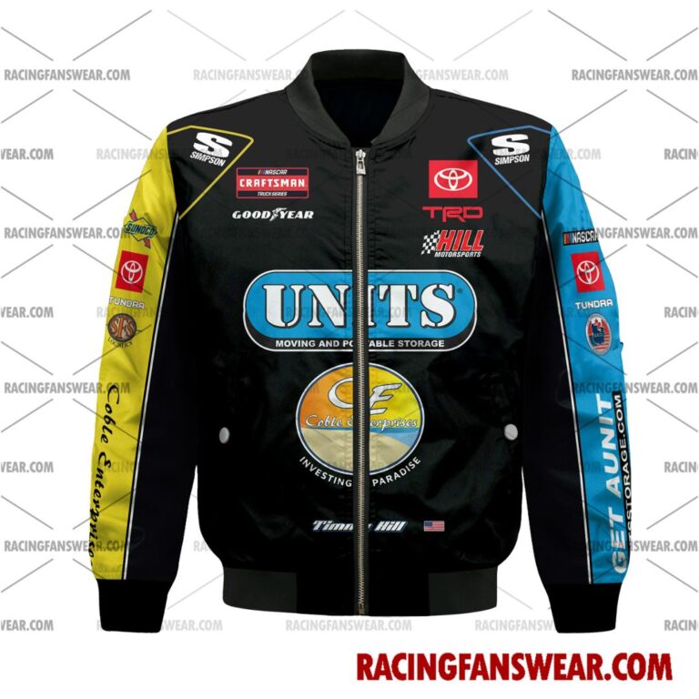 Nascar store - Loyal fans of Timmy Hill's Bomber Jacket,Unisex Thick Coat,Unisex Sleeveless Hoodie,Unisex Hooded T-Shirt,Kid Sleeveless Hoodie,Kid Hooded T-Shirts,Kid Thick Coat:vintage nascar racing suit,uniform,apparel,shirts,merch,hoodie,jackets,shorts,sweatshirt,outfits,clothes