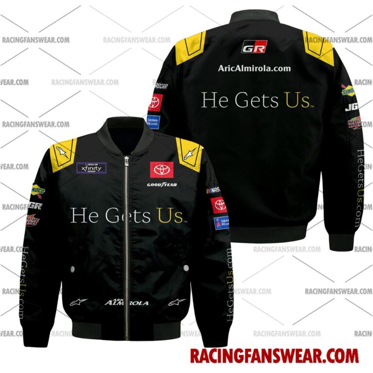 Nascar store - Loyal fans of Aric Almirola's Bomber Jacket,Unisex Thick Coat,Unisex Sleeveless Hoodie,Unisex Hooded T-Shirt,Kid Sleeveless Hoodie,Kid Hooded T-Shirts,Kid Thick Coat:vintage nascar racing suit,uniform,apparel,shirts,merch,hoodie,jackets,shorts,sweatshirt,outfits,clothes