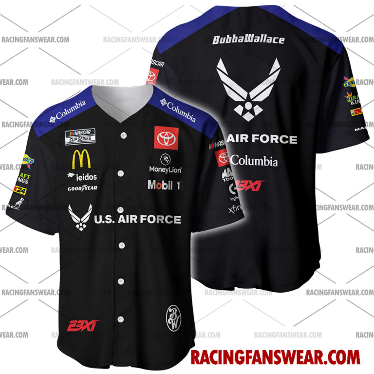 Nascar store - Loyal fans of Bubba Wallace's Men's Baseball Jersey,Women's Baseball Jersey,Kid's Baseball Jersey,Men's Hockey Jerseys,WoMen's Hockey Jerseys,Youth's Hockey Jerseys:vintage nascar racing suit,uniform,apparel,shirts,merch,hoodie,jackets,shorts,sweatshirt,outfits,clothes