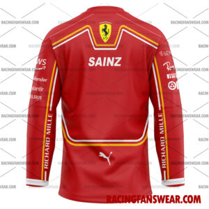 Carlos Sainz Formula One Racing 2024 Uniform Apparel Clothes Baseball Jersey Hockey Jersey 4 Formula One store - Loyal fans of Carlos Sainz's Men's Baseball Jersey,Women's Baseball Jersey,Kid's Baseball Jersey,Men's Hockey Jerseys,WoMen's Hockey Jerseys,Youth's Hockey Jerseys:vintage formula one racing suit,uniform,apparel,shirts,merch,hoodie,jackets,shorts,sweatshirt,outfits,clothes