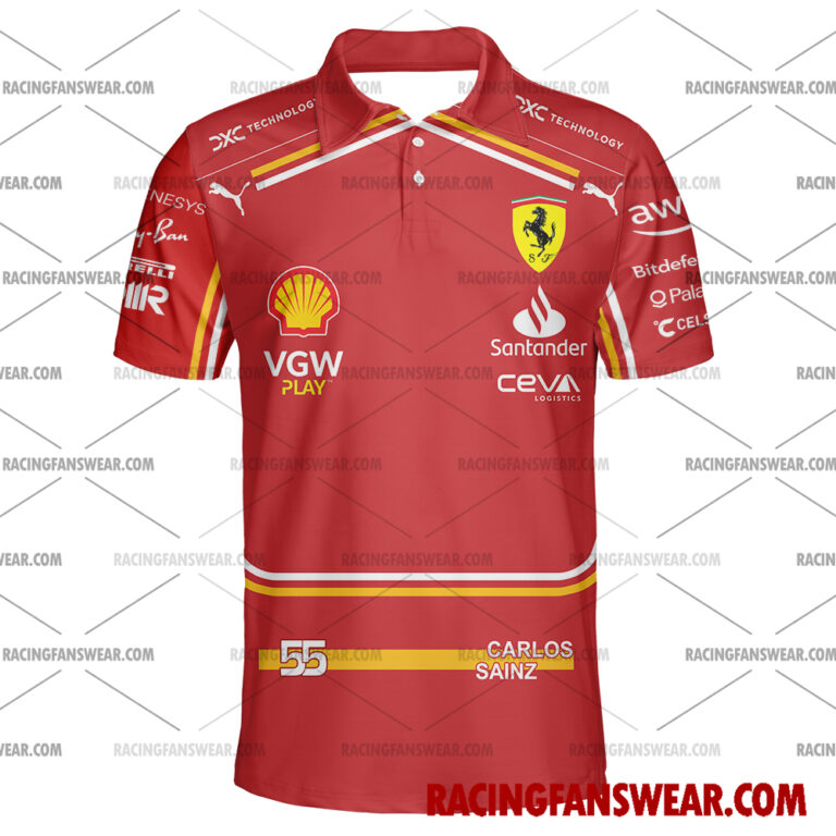 Formula One store - Loyal fans of Carlos Sainz's Unisex Hawaiian Shirt,Unisex Polo Shirt,Kid Hawaiian Shirt,Kid Polo Shirt:vintage formula one racing suit,uniform,apparel,shirts,merch,hoodie,jackets,shorts,sweatshirt,outfits,clothes