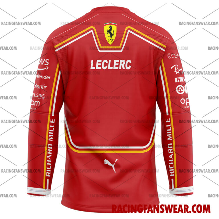 Formula One store - Loyal fans of Charles Leclerc's Men's Baseball Jersey,Women's Baseball Jersey,Kid's Baseball Jersey,Men's Hockey Jerseys,WoMen's Hockey Jerseys,Youth's Hockey Jerseys:vintage formula one racing suit,uniform,apparel,shirts,merch,hoodie,jackets,shorts,sweatshirt,outfits,clothes