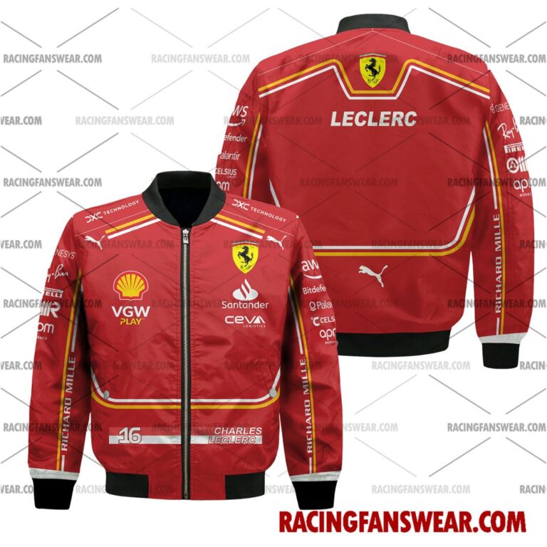 Formula One store - Loyal fans of Charles Leclerc's Bomber Jacket,Unisex Thick Coat,Unisex Sleeveless Hoodie,Unisex Hooded T-Shirt,Kid Sleeveless Hoodie,Kid Hooded T-Shirts,Kid Thick Coat:vintage formula one racing suit,uniform,apparel,shirts,merch,hoodie,jackets,shorts,sweatshirt,outfits,clothes