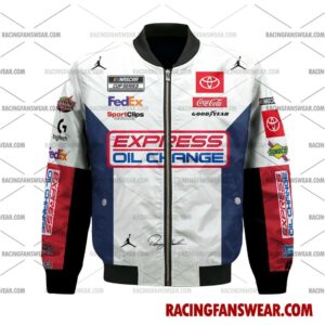 Nascar store - Loyal fans of Denny Hamlin's Bomber Jacket,Unisex Thick Coat,Unisex Sleeveless Hoodie,Unisex Hooded T-Shirt,Kid Sleeveless Hoodie,Kid Hooded T-Shirts,Kid Thick Coat:vintage nascar racing suit,uniform,apparel,shirts,merch,hoodie,jackets,shorts,sweatshirt,outfits,clothes