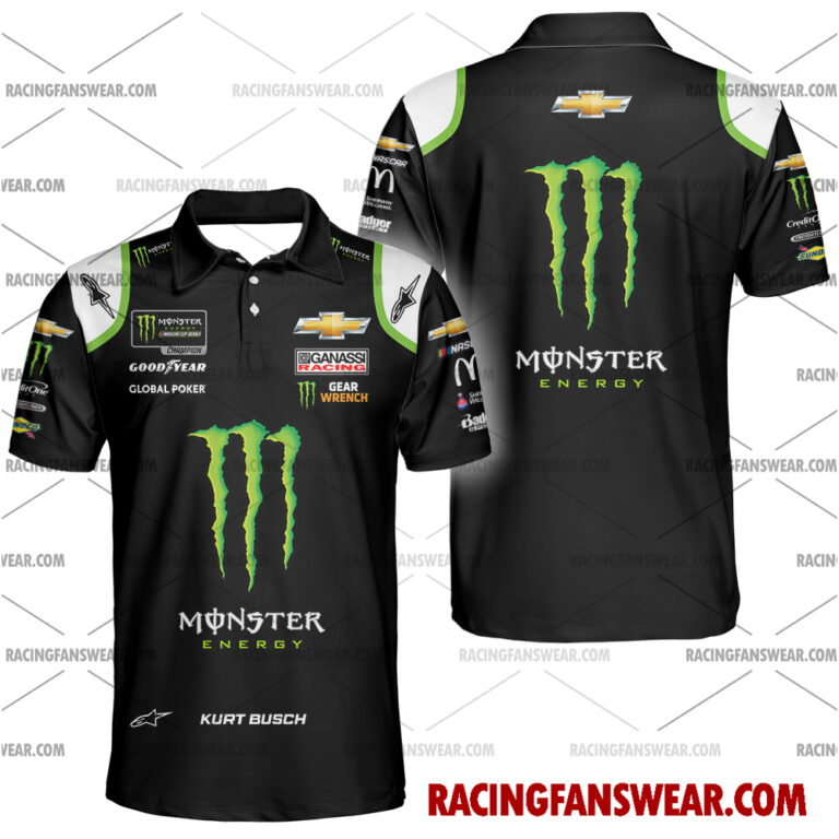 Nascar store - Loyal fans of Kurt Busch's Unisex Hawaiian Shirt,Unisex Polo Shirt,Kid Hawaiian Shirt,Kid Polo Shirt:vintage nascar racing suit,uniform,apparel,shirts,merch,hoodie,jackets,shorts,sweatshirt,outfits,clothes