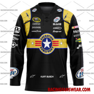 Kurt Busch Nascar Racing 2009 Uniform Apparel Clothes Baseball Jersey Hockey Jersey 3 Nascar store - Loyal fans of Kurt Busch's Men's Baseball Jersey,Women's Baseball Jersey,Kid's Baseball Jersey,Men's Hockey Jerseys,WoMen's Hockey Jerseys,Youth's Hockey Jerseys:vintage nascar racing suit,uniform,apparel,shirts,merch,hoodie,jackets,shorts,sweatshirt,outfits,clothes