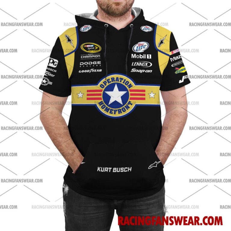 Nascar store - Loyal fans of Kurt Busch's Bomber Jacket,Unisex Thick Coat,Unisex Sleeveless Hoodie,Unisex Hooded T-Shirt,Kid Sleeveless Hoodie,Kid Hooded T-Shirts,Kid Thick Coat:vintage nascar racing suit,uniform,apparel,shirts,merch,hoodie,jackets,shorts,sweatshirt,outfits,clothes