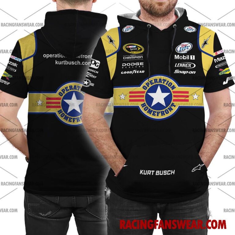 Nascar store - Loyal fans of Kurt Busch's Bomber Jacket,Unisex Thick Coat,Unisex Sleeveless Hoodie,Unisex Hooded T-Shirt,Kid Sleeveless Hoodie,Kid Hooded T-Shirts,Kid Thick Coat:vintage nascar racing suit,uniform,apparel,shirts,merch,hoodie,jackets,shorts,sweatshirt,outfits,clothes