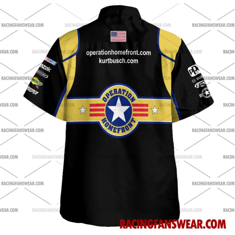 Nascar store - Loyal fans of Kurt Busch's Unisex Hawaiian Shirt,Unisex Polo Shirt,Kid Hawaiian Shirt,Kid Polo Shirt:vintage nascar racing suit,uniform,apparel,shirts,merch,hoodie,jackets,shorts,sweatshirt,outfits,clothes