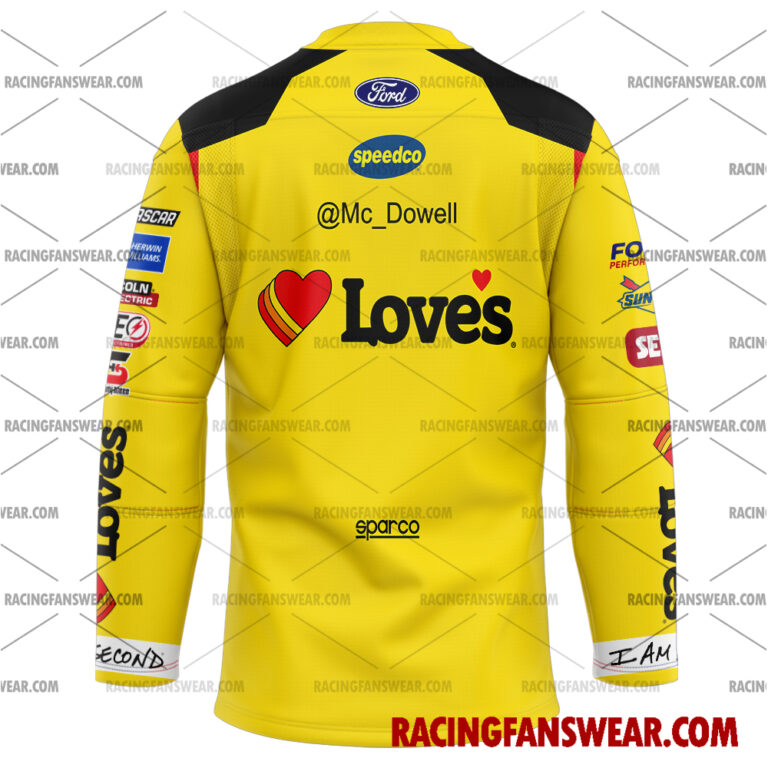 Nascar store - Loyal fans of Michael McDowell's Men's Baseball Jersey,Women's Baseball Jersey,Kid's Baseball Jersey,Men's Hockey Jerseys,WoMen's Hockey Jerseys,Youth's Hockey Jerseys:vintage nascar racing suit,uniform,apparel,shirts,merch,hoodie,jackets,shorts,sweatshirt,outfits,clothes