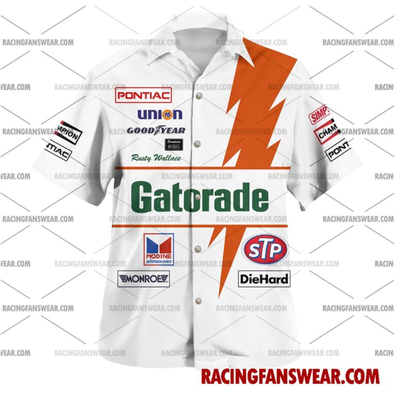 Nascar store - Loyal fans of Rusty Wallace's Unisex Hawaiian Shirt,Unisex Polo Shirt,Kid Hawaiian Shirt,Kid Polo Shirt:vintage nascar racing suit,uniform,apparel,shirts,merch,hoodie,jackets,shorts,sweatshirt,outfits,clothes