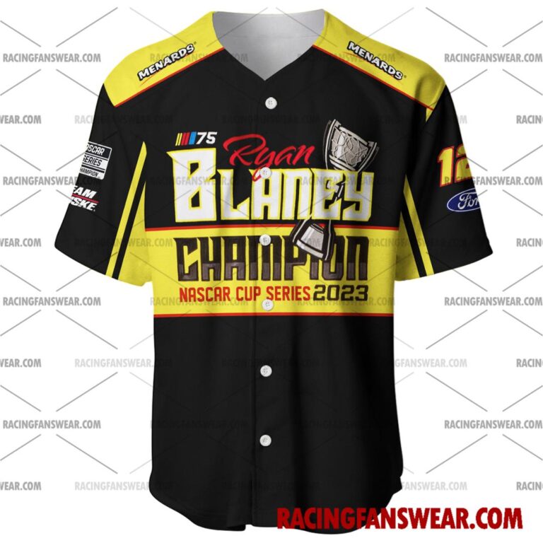 Nascar store - Loyal fans of Ryan Blaney's Men's Baseball Jersey,Women's Baseball Jersey,Kid's Baseball Jersey,Men's Hockey Jerseys,WoMen's Hockey Jerseys,Youth's Hockey Jerseys:vintage nascar racing suit,uniform,apparel,shirts,merch,hoodie,jackets,shorts,sweatshirt,outfits,clothes