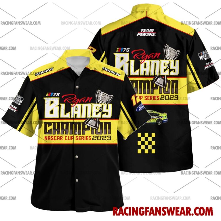 Nascar store - Loyal fans of Ryan Blaney's Unisex Hawaiian Shirt,Unisex Polo Shirt,Kid Hawaiian Shirt,Kid Polo Shirt:vintage nascar racing suit,uniform,apparel,shirts,merch,hoodie,jackets,shorts,sweatshirt,outfits,clothes