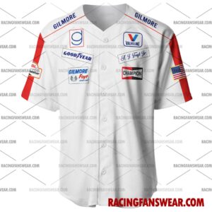 IndyCar store - Loyal fans of A. J. Foyt's Men's Baseball Jersey,Women's Baseball Jersey,Kid's Baseball Jersey:Vintage indycar racing suit,uniform,apparel,shirts,merch,merchandise,jersey,hoodie,jackets,shorts,sweatshirt,outfits,clothes