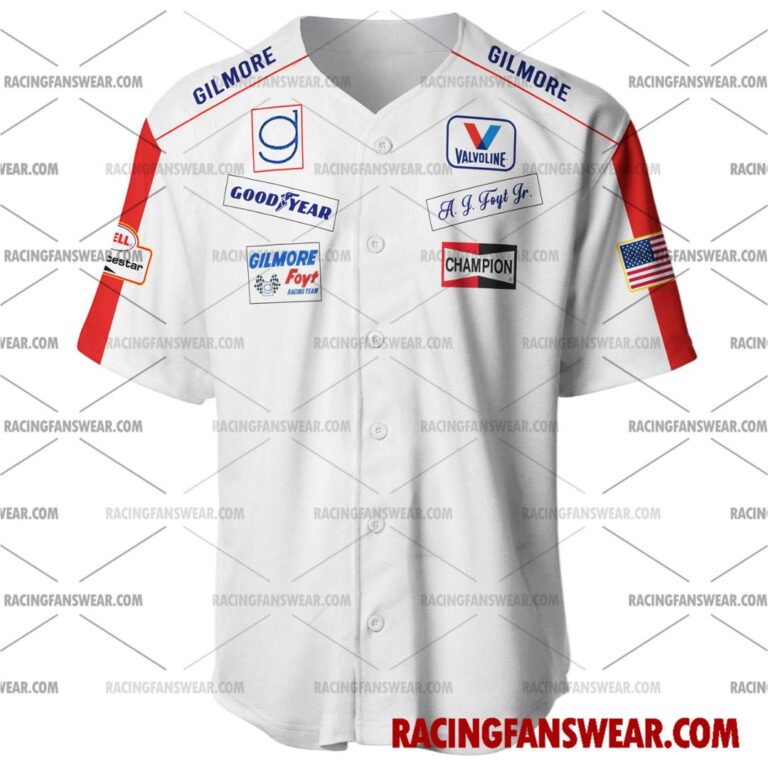 IndyCar store - Loyal fans of A. J. Foyt's Men's Baseball Jersey,Women's Baseball Jersey,Kid's Baseball Jersey:Vintage indycar racing suit,uniform,apparel,shirts,merch,merchandise,jersey,hoodie,jackets,shorts,sweatshirt,outfits,clothes