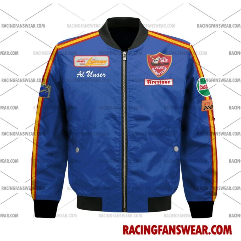 IndyCar store - Loyal fans of Al Unser's Bomber Jacket,Unisex Thick Coat,Unisex Sleeveless Hoodie,Unisex Hooded T-Shirt,Kid Sleeveless Hoodie,Kid Hooded T-Shirts,Kid Thick Coat:Vintage indycar racing suit,uniform,apparel,shirts,merch,merchandise,jersey,hoodie,jackets,shorts,sweatshirt,outfits,clothes