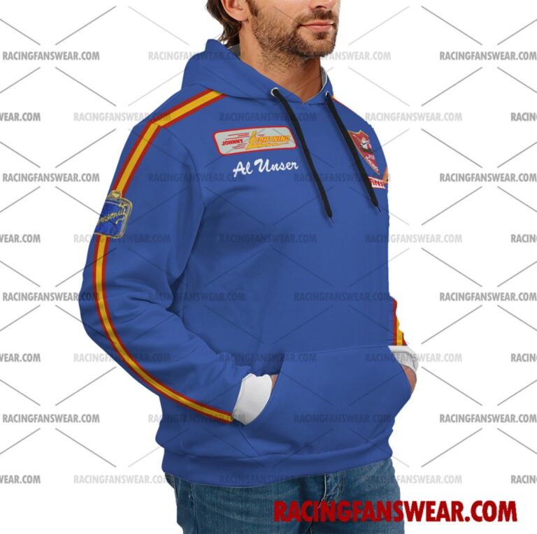 IndyCar store - Loyal fans of Al Unser's Unisex Hoodie,Unisex Pop Top Hoodie,Unisex Zip Hoodie,Unisex T-Shirt,Unisex Sweatshirt,Unisex Long Pants,Kid Hoodie,Kid Zip Hoodie,Kid T-Shirt,Kid Sweatshirt,Kid Long Pants:Vintage indycar racing suit,uniform,apparel,shirts,merch,merchandise,jersey,hoodie,jackets,shorts,sweatshirt,outfits,clothes