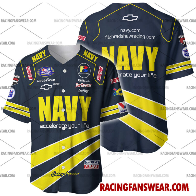 Nascar store - Loyal fans of Casey Atwood's Men's Baseball Jersey,Women's Baseball Jersey,Kid's Baseball Jersey,Men's Hockey Jerseys,WoMen's Hockey Jerseys,Youth's Hockey Jerseys:vintage nascar racing suit,uniform,apparel,shirts,merch,merchandise,jersey,hoodie,jackets,shorts,sweatshirt,outfits,clothes