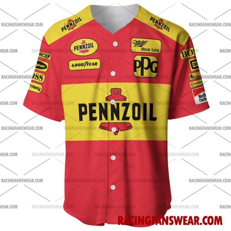 IndyCar store - Loyal fans of Rick Mears's Men's Baseball Jersey,Women's Baseball Jersey,Kid's Baseball Jersey,Men's Hockey Jerseys,WoMen's Hockey Jerseys,Youth's Hockey Jerseys:Vintage indycar racing suit,uniform,apparel,shirts,merch,merchandise,jersey,hoodie,jackets,shorts,sweatshirt,outfits,clothes