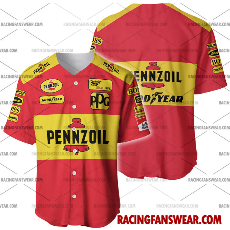 IndyCar store - Loyal fans of Rick Mears's Men's Baseball Jersey,Women's Baseball Jersey,Kid's Baseball Jersey,Men's Hockey Jerseys,WoMen's Hockey Jerseys,Youth's Hockey Jerseys:Vintage indycar racing suit,uniform,apparel,shirts,merch,merchandise,jersey,hoodie,jackets,shorts,sweatshirt,outfits,clothes