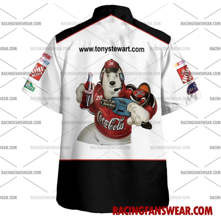 Nascar store - Loyal fans of Tony Stewart's Unisex Hawaiian Shirt,Unisex Polo Shirt,Kid Hawaiian Shirt,Kid Polo Shirt:vintage nascar racing suit,uniform,apparel,shirts,merch,hoodie,jackets,shorts,sweatshirt,outfits,clothes