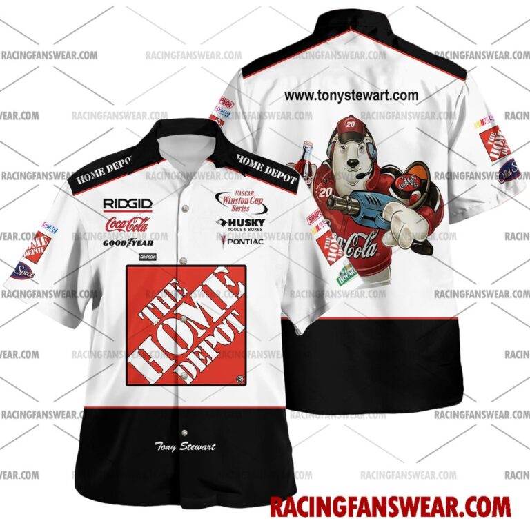 Nascar store - Loyal fans of Tony Stewart's Unisex Hawaiian Shirt,Unisex Polo Shirt,Kid Hawaiian Shirt,Kid Polo Shirt:vintage nascar racing suit,uniform,apparel,shirts,merch,hoodie,jackets,shorts,sweatshirt,outfits,clothes