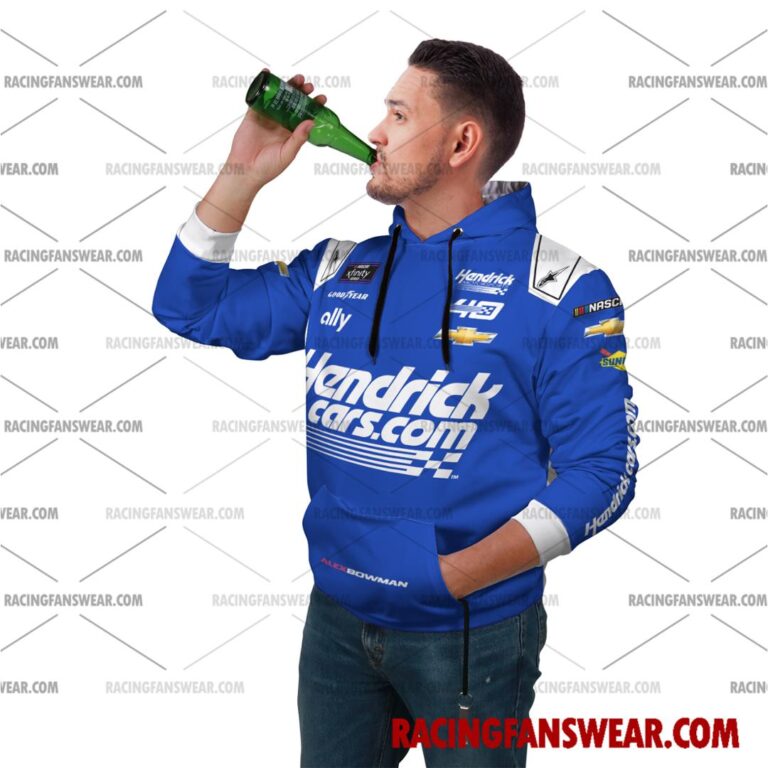 Nascar store - Loyal fans of Alex Bowman's Unisex Hoodie,Unisex Pop Top Hoodie,Unisex Zip Hoodie,Unisex T-Shirt,Unisex Sweatshirt,Unisex Long Pants,Kid Hoodie,Kid Zip Hoodie,Kid T-Shirt,Kid Sweatshirt,Kid Long Pants:vintage nascar racing suit,uniform,apparel,shirts,merch,merchandise,jersey,hoodie,jackets,shorts,sweatshirt,outfits,clothes