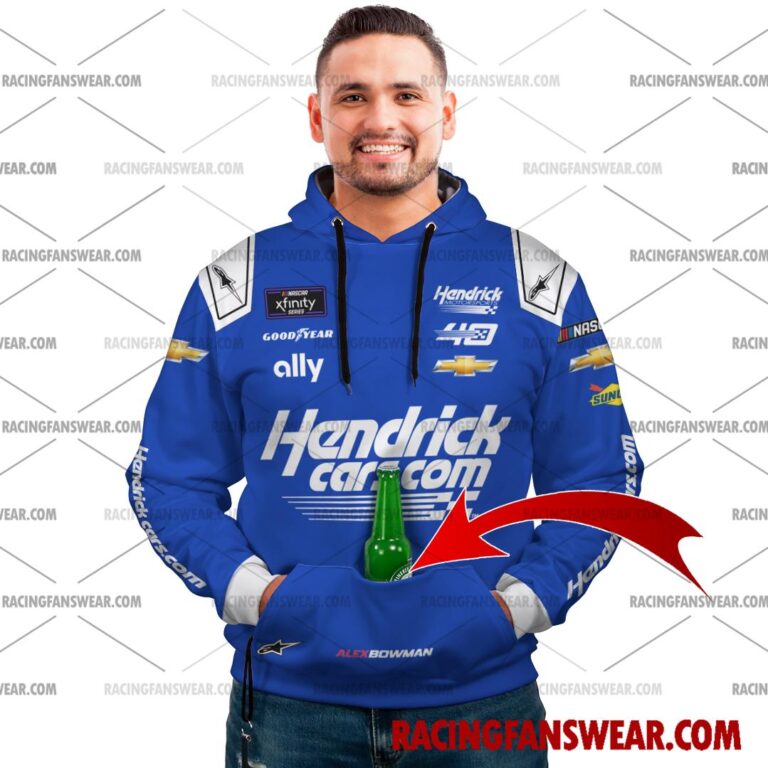 Nascar store - Loyal fans of Alex Bowman's Unisex Hoodie,Unisex Pop Top Hoodie,Unisex Zip Hoodie,Unisex T-Shirt,Unisex Sweatshirt,Unisex Long Pants,Kid Hoodie,Kid Zip Hoodie,Kid T-Shirt,Kid Sweatshirt,Kid Long Pants:vintage nascar racing suit,uniform,apparel,shirts,merch,merchandise,jersey,hoodie,jackets,shorts,sweatshirt,outfits,clothes