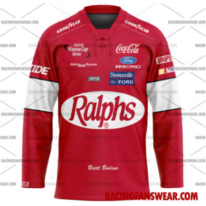 Brett Bodine Nascar Racing 2000 Uniform Apparel Clothes Baseball Jersey Hockey Jersey 3 Nascar store - Loyal fans of Brett Bodine's Men's Baseball Jersey,Women's Baseball Jersey,Kid's Baseball Jersey,Men's Hockey Jerseys,WoMen's Hockey Jerseys,Youth's Hockey Jerseys:vintage nascar racing suit,uniform,apparel,shirts,merch,merchandise,jersey,hoodie,jackets,shorts,sweatshirt,outfits,clothes