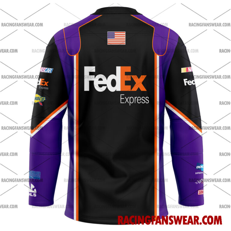 Nascar store - Loyal fans of Denny Hamlin's Men's Baseball Jersey,Women's Baseball Jersey,Kid's Baseball Jersey,Men's Hockey Jerseys,WoMen's Hockey Jerseys,Youth's Hockey Jerseys:vintage nascar racing suit,uniform,apparel,shirts,merch,merchandise,jersey,hoodie,jackets,shorts,sweatshirt,outfits,clothes