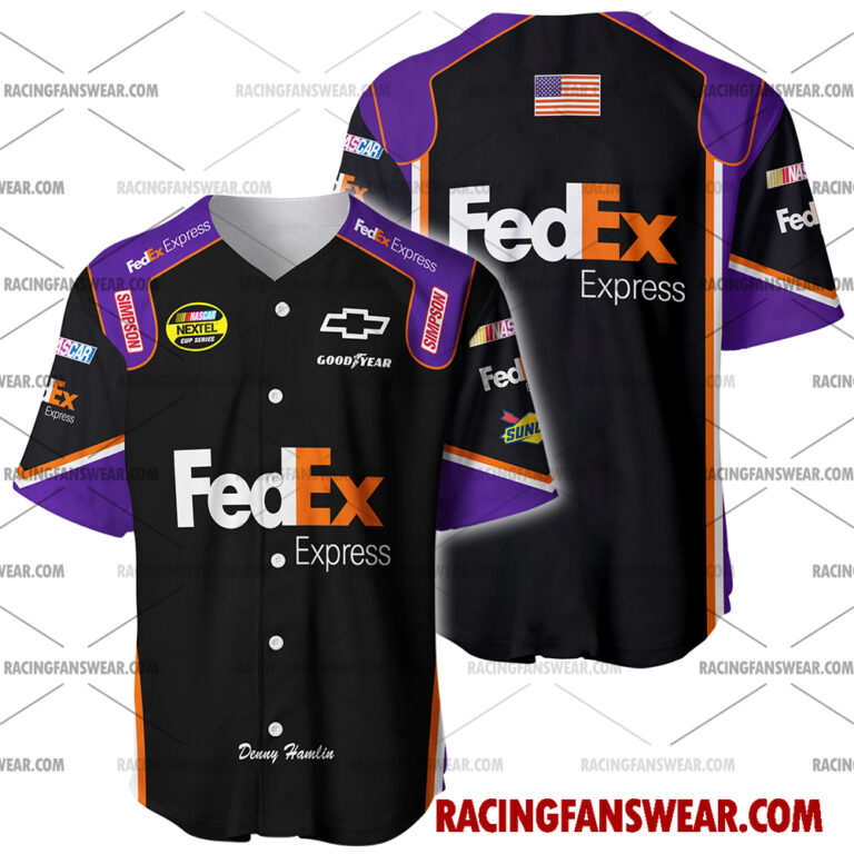 Nascar store - Loyal fans of Denny Hamlin's Men's Baseball Jersey,Women's Baseball Jersey,Kid's Baseball Jersey,Men's Hockey Jerseys,WoMen's Hockey Jerseys,Youth's Hockey Jerseys:vintage nascar racing suit,uniform,apparel,shirts,merch,merchandise,jersey,hoodie,jackets,shorts,sweatshirt,outfits,clothes