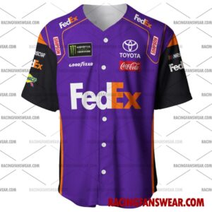 Denny Hamlin Nascar Racing Uniform Apparel Clothes Baseball Jersey Hockey Jersey 1 Nascar store - Loyal fans of Denny Hamlin's Men's Baseball Jersey,Women's Baseball Jersey,Kid's Baseball Jersey,Men's Hockey Jerseys,WoMen's Hockey Jerseys,Youth's Hockey Jerseys:vintage nascar racing suit,uniform,apparel,shirts,merch,merchandise,jersey,hoodie,jackets,shorts,sweatshirt,outfits,clothes