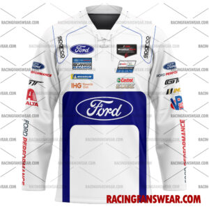 Ford GT IMSA Racing 2017 Uniform Apparel Clothes Baseball Jersey Hockey Jersey 3 vintage IMSA racing suit,uniform,apparel,shirts,merch,merchandise,jersey,hoodie,jackets,shorts,sweatshirt,outfits,clothes