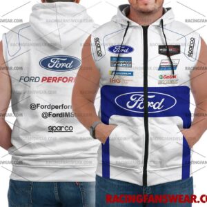Ford GT IMSA Racing 2017 Uniform Apparel Clothes Bomber Thick Coat Sleeveless Hoodie Hooded T-Shirt 4 vintage IMSA racing suit,uniform,apparel,shirts,merch,merchandise,jersey,hoodie,jackets,shorts,sweatshirt,outfits,clothes