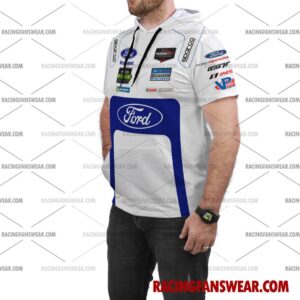 Ford GT IMSA Racing 2017 Uniform Apparel Clothes Bomber Thick Coat Sleeveless Hoodie Hooded T-Shirt 8 vintage IMSA racing suit,uniform,apparel,shirts,merch,merchandise,jersey,hoodie,jackets,shorts,sweatshirt,outfits,clothes