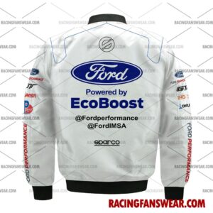 Ford GT IMSA Racing 2017 Uniform Apparel Clothes Bomber Thick Coat Sleeveless Hoodie Hooded T-Shirt 1 vintage IMSA racing suit,uniform,apparel,shirts,merch,merchandise,jersey,hoodie,jackets,shorts,sweatshirt,outfits,clothes