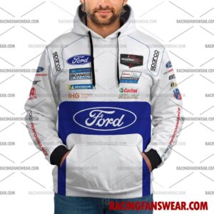 Ford GT IMSA Racing 2017 Uniform Apparel Clothes Sweatshirt Zip Pop Top Hoodie T-Shirt Long Pant 1 vintage IMSA racing suit,uniform,apparel,shirts,merch,merchandise,jersey,hoodie,jackets,shorts,sweatshirt,outfits,clothes
