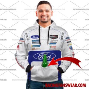 Ford GT IMSA Racing 2017 Uniform Apparel Clothes Sweatshirt Zip Pop Top Hoodie T-Shirt Long Pant 4 vintage IMSA racing suit,uniform,apparel,shirts,merch,merchandise,jersey,hoodie,jackets,shorts,sweatshirt,outfits,clothes