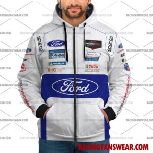 Ford GT IMSA Racing 2017 Uniform Apparel Clothes Sweatshirt Zip Pop Top Hoodie T-Shirt Long Pant 7 vintage IMSA racing suit,uniform,apparel,shirts,merch,merchandise,jersey,hoodie,jackets,shorts,sweatshirt,outfits,clothes