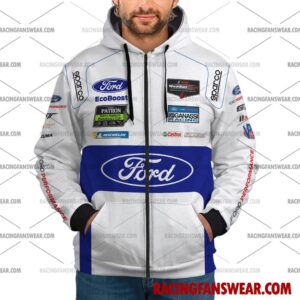 Ford GT IMSA Racing 2017 Uniform Apparel Clothes Sweatshirt Zip Pop Top Hoodie T-Shirt Long Pant 7 vintage IMSA racing suit,uniform,apparel,shirts,merch,merchandise,jersey,hoodie,jackets,shorts,sweatshirt,outfits,clothes