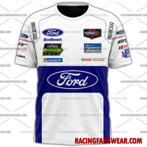 Ford GT IMSA Racing 2017 Uniform Apparel Clothes Sweatshirt Zip Pop Top Hoodie T-Shirt Long Pant 8 vintage IMSA racing suit,uniform,apparel,shirts,merch,merchandise,jersey,hoodie,jackets,shorts,sweatshirt,outfits,clothes