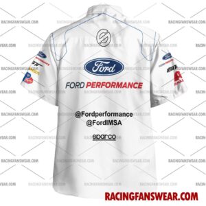 Joey Hand IMSA Ford GT Racing 2017 Uniform Apparel Clothes Hawaiian Polo Shirts 2 vintage IMSA racing suit,uniform,apparel,shirts,merch,merchandise,jersey,hoodie,jackets,shorts,sweatshirt,outfits,clothes