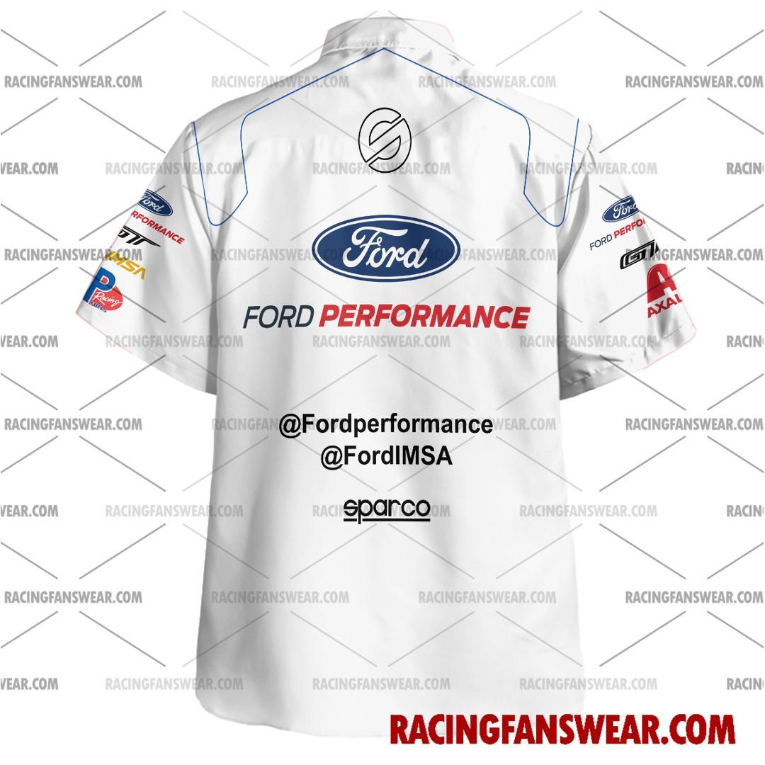 Joey Hand IMSA Ford GT Racing 2017 Uniform Apparel Clothes Hawaiian ...