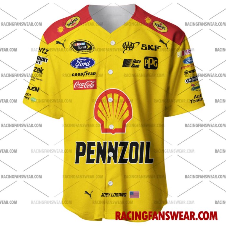 Nascar store - Loyal fans of Joey Logano's Men's Baseball Jersey,Women's Baseball Jersey,Kid's Baseball Jersey,Men's Hockey Jerseys,WoMen's Hockey Jerseys,Youth's Hockey Jerseys:vintage nascar racing suit,uniform,apparel,shirts,merch,merchandise,jersey,hoodie,jackets,shorts,sweatshirt,outfits,clothes