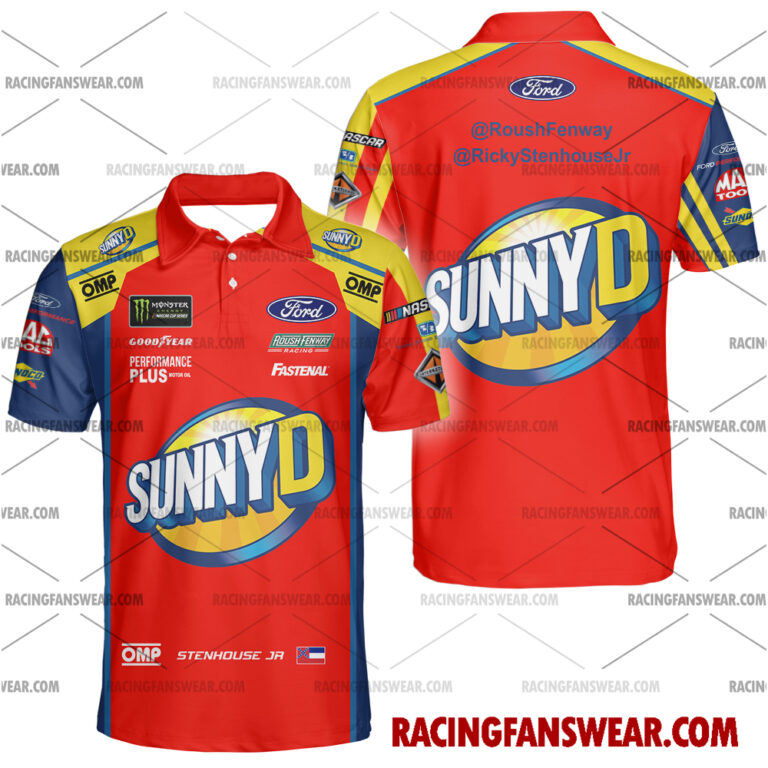 Nascar store - Loyal fans of Ricky Stenhouse Jr's Unisex Hawaiian Shirt,Unisex Polo Shirt,Kid Hawaiian Shirt,Kid Polo Shirt:vintage nascar racing suit,uniform,apparel,shirts,merch,merchandise,jersey,hoodie,jackets,shorts,sweatshirt,outfits,clothes